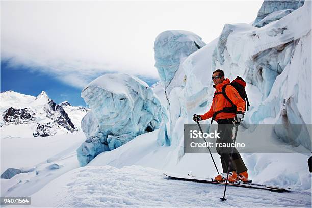 Freerider Narciarzem - zdjęcia stockowe i więcej obrazów Góry Monte Rosa - Góry Monte Rosa, Narta, Alpinizm