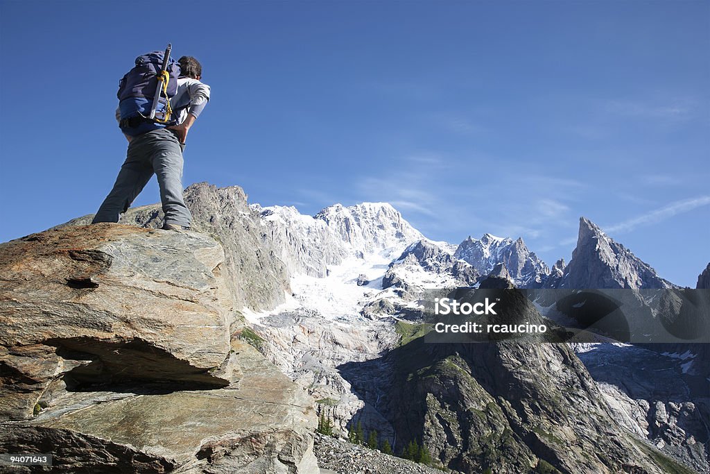 Trekker - Royalty-free Montanhismo Foto de stock