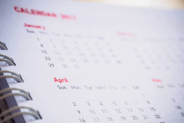 istock Months and dates on calendar new year 2017 940723018