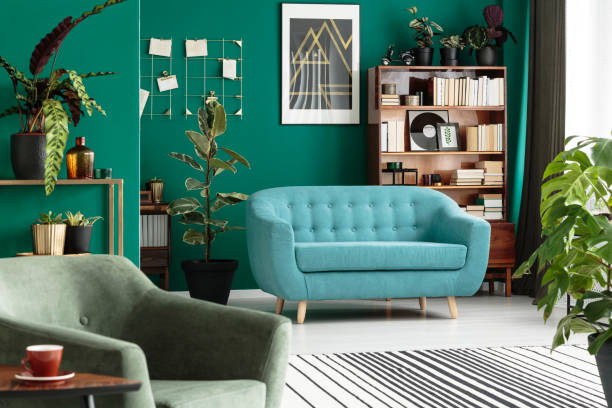 istock Green living room 940723306