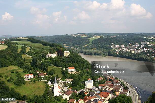 Photo libre de droit de Paysage Bavarois À Passau banque d'images et plus d'images libres de droit de Allemagne - Allemagne, Arbre, Architecture
