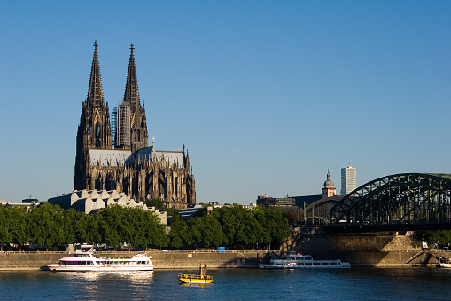 Cologne Cathedral and Hohenzollern Brigde.