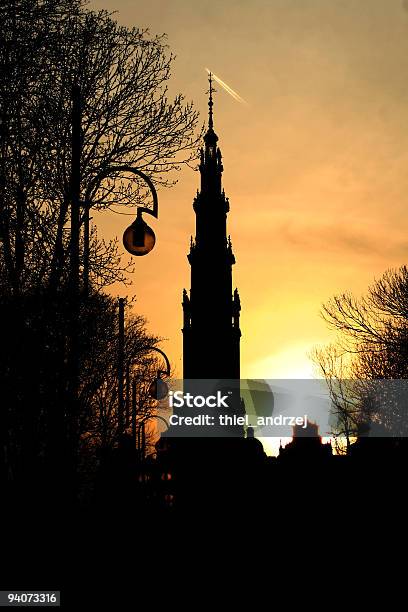 Kirche Sunsetting Stockfoto und mehr Bilder von Abenddämmerung - Abenddämmerung, Außenaufnahme von Gebäuden, Basilika