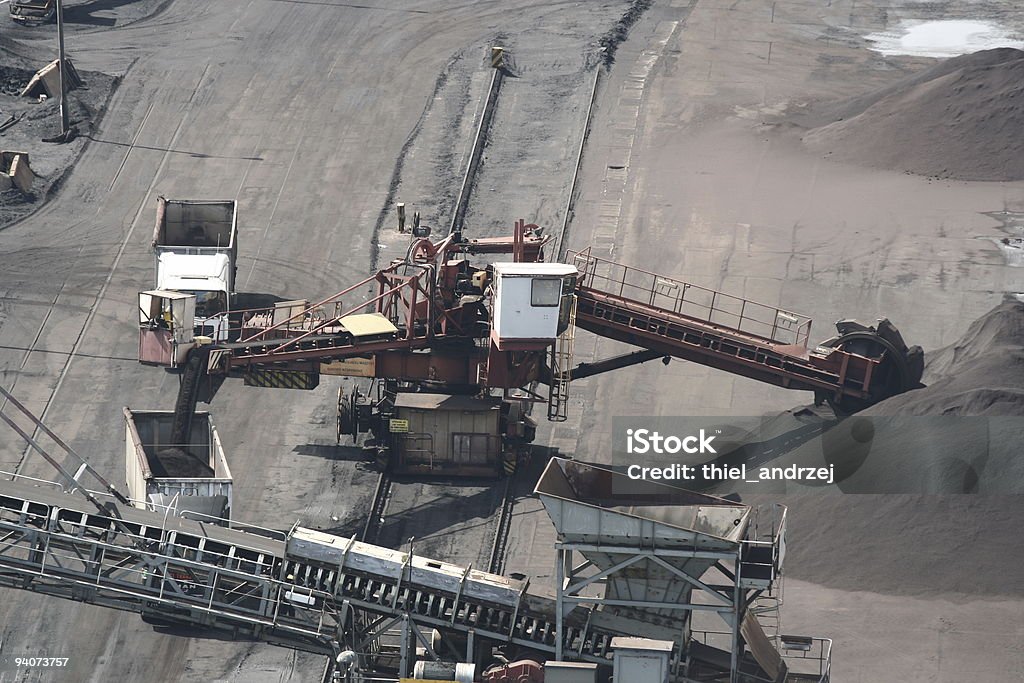 coal-pit  Brown Stock Photo