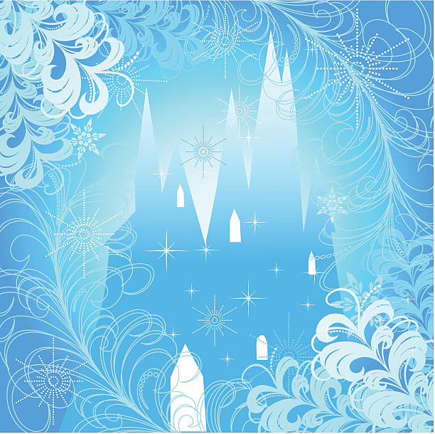 Castle  ice clipart stock illustrations