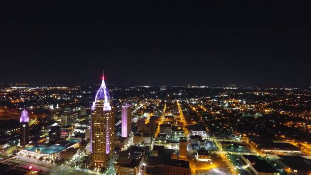 istock The Port City at night 940751186