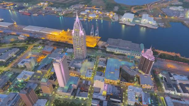 istock The Port City at night 940751204