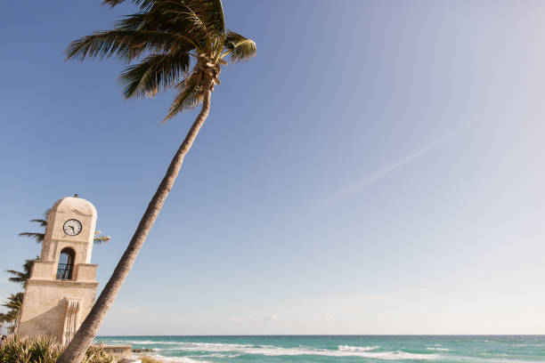 istock Worth Avenue Clock Tower on Palm Beach, FL 940764692