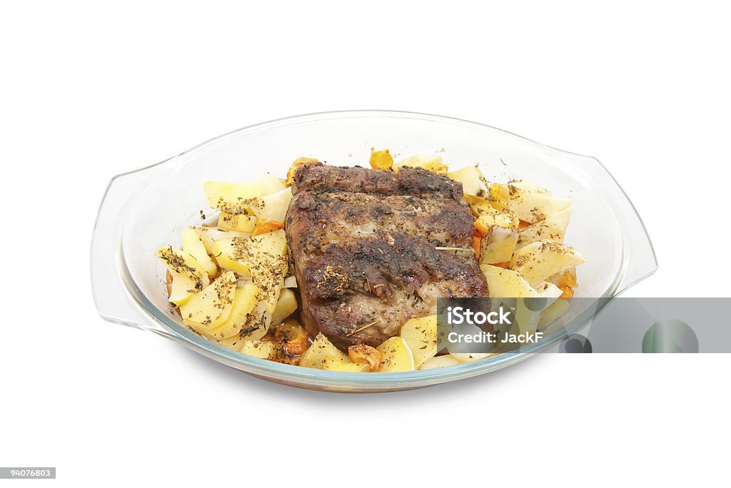 Steak - Lizenzfrei Essgeschirr Stock-Foto