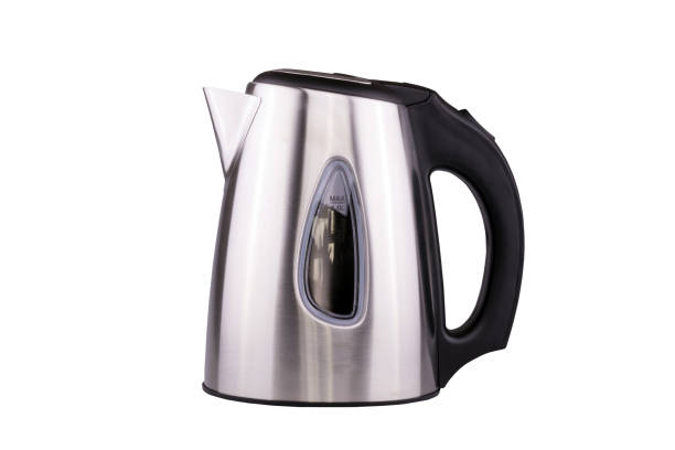 istock Electric stainless steel kettle isolated with clipping path on white background. 940773638