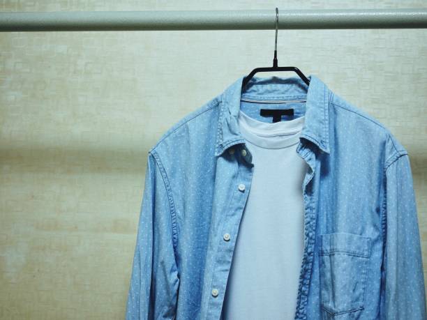 istock White round shirt and shirt 940775994
