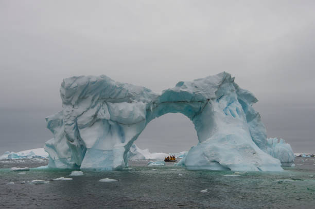 istock Beautiful view of icebergs in Antarctica 940800432