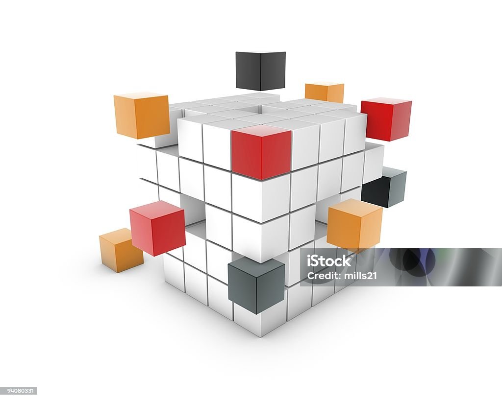 cube  Abstract Stock Photo