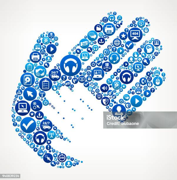 Helping Child Hand Computer Tech Support Stock Illustration - Download ...