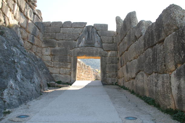 istock Archaelogical site of Mycenae, Greece 940848780