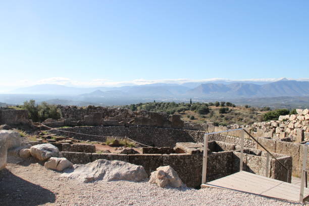 istock Archaelogical site of Mycenae, Greece 940851732