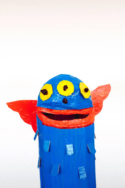 istock Homemade fairy creature made by a child isolated 940853322