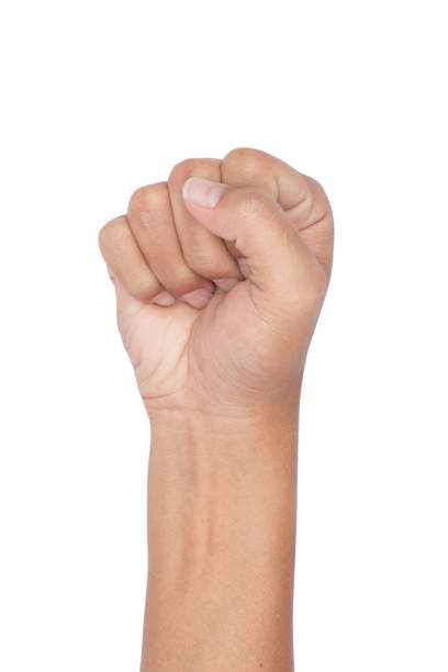 istock hand clenched fist isolated on a white background 940876390