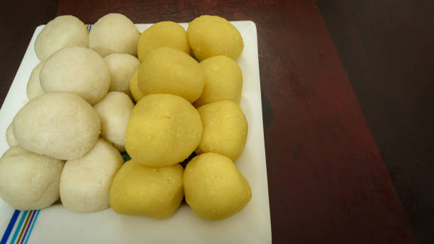 Rasgulla Indian Sweet Rasgulla Also Know as Rosogolla, Roshogolla, Rasagola, Ras Gulla is a Syrupy Dessert Popular in India. Selective focuse is used. rosogolla stock pictures, royalty-free photos & images