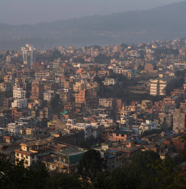 istock Kathmandu panoramic view from Swayambhunath. Tourism in Nepal 940883832
