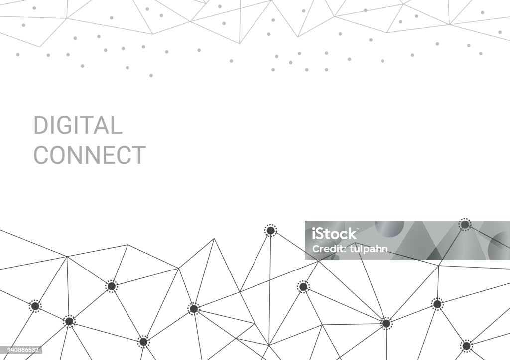 Connection Form Background Abstract Connection Background Stock Illustration - Download Image Now ...
