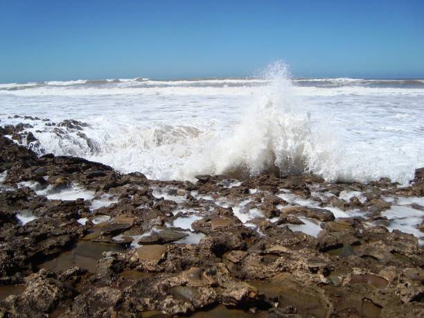 istock BEACH TAMARIS/MAREE HAUTE/ECUME/MOROCCO 940889432