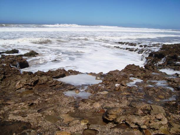 istock BEACH TAMARIS/MAREE HAUTE/ECUME/MOROCCO 940892162