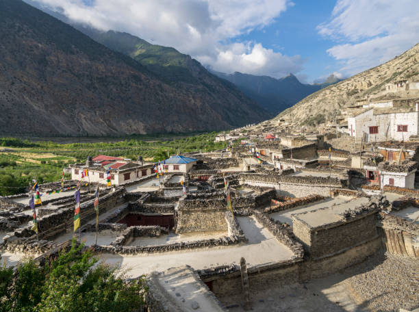 istock Marpha village and apple gardens in Mustang. Nepal 940892170
