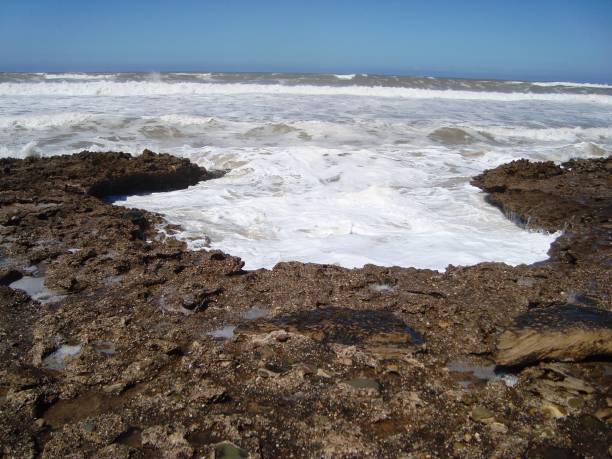 istock BEACH TAMARIS/MAREE HAUTE/ECUME/MOROCCO 940892418