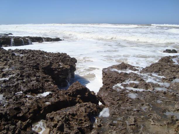 istock BEACH TAMARIS/MAREE HAUTE/ECUME/MOROCCO 940892634