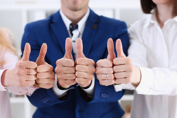 istock Group of people show OK or approval 940905676