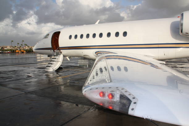 istock Falcon Business Jet 940915654