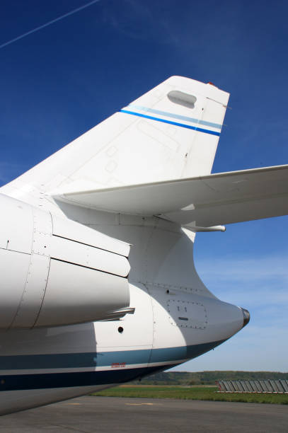 Vertical Stabilizer (Fin) of a Falcon Business Jet