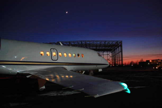 istock Falcon Business Jet Ready to Go 940915798