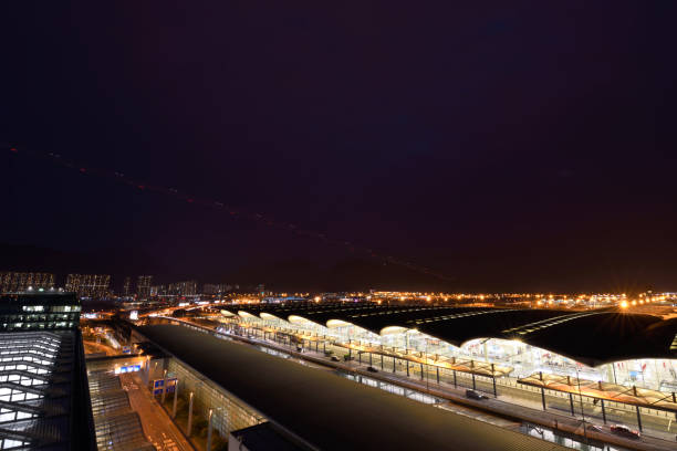 istock Hong Kong Airport Night View 940941382