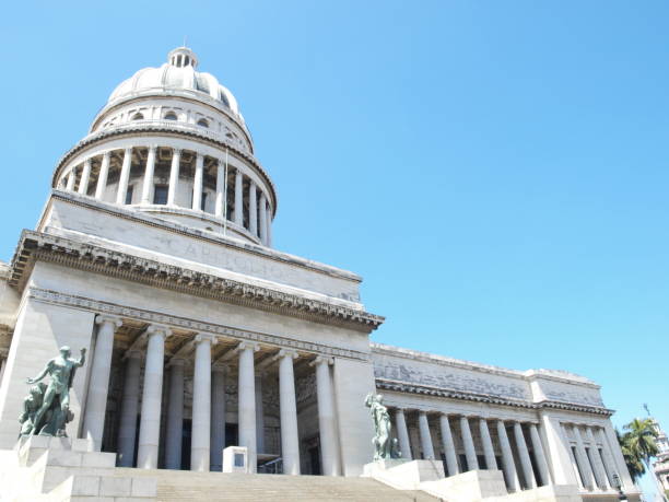 istock Havana's Capitolio building with clear blue sky 940944734
