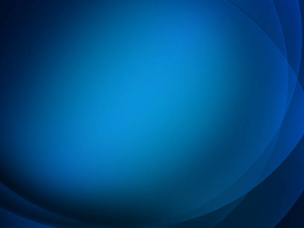 istock Blue Business Background With Abstract Circles 940970728