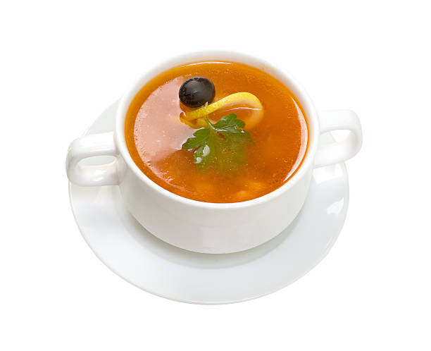 スープの野菜と肉 solanka - 7649 ストックフォトと画像