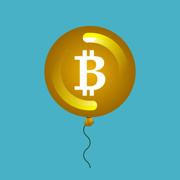 istock concept of investing in bitcoin - balloon and coin bitcoin inside 940989024