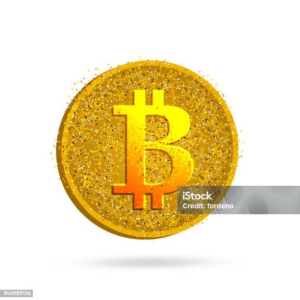 The Letter B The Financial Sign Bitcoin Stock Illustration - Download(04)