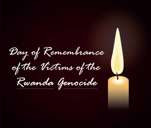 ilustraciones, imágenes clip art, dibujos animados e iconos de stock de día de conmemoración de las víctimas del genocidio de ruanda - genocide