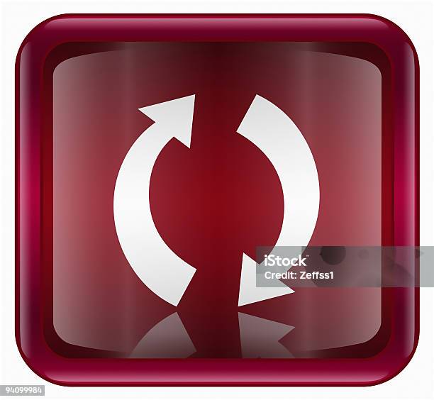 Ilustración de Refrésquese Icono Rojo Oscuro Aislado Sobre Fondo Blanco y más Vectores Libres de Derechos de Acuerdo