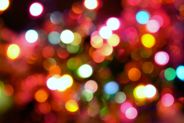 istock Bokeh lights background. Abstract multicolored light.Christmas concept. 941001232
