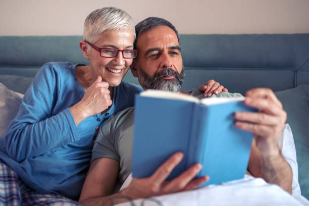 istock Happy mature couple in bedroom 941001248