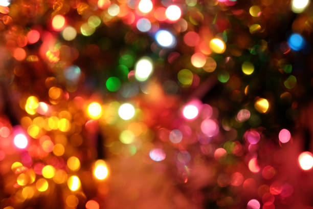 istock Bokeh lights background. Abstract multicolored light.Christmas concept. 941001540