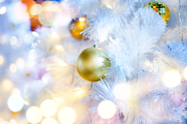 istock Decorated Christmas on blurred and bokeh background 941005044