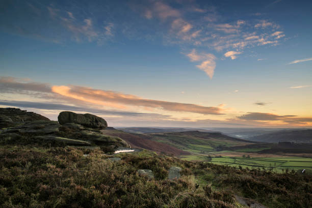 istock Beautiful Peak District landscape during Autumn sunset 941011754
