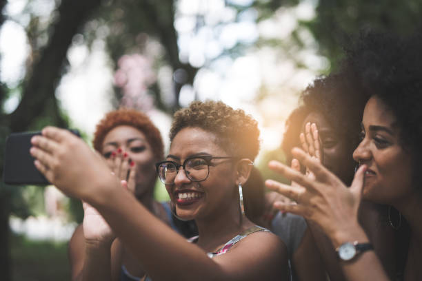 istock Friends Taking a Selfie at Park 941013096