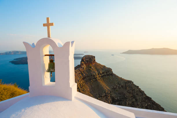 istock White church on Santorini island, Greece. 941026040