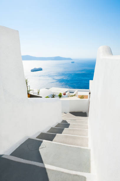 istock White architecture on Santorini island, Greece. 941026044
